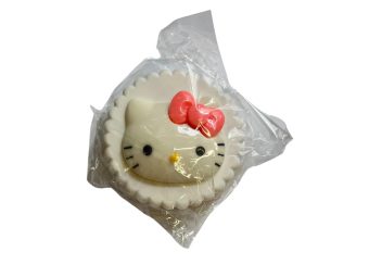 Hello Kitty figurine contact lens storage set, Colour: white