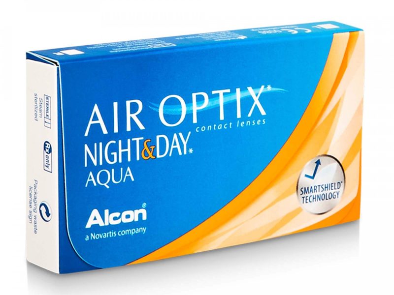 Air Optix Night & Day Aqua kontaktne leće (3 leće)