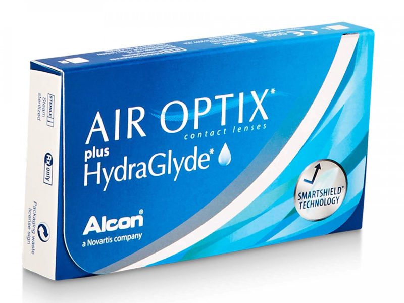 Air Optix Plus HydraGlyde kontaktne leće (3 leće)