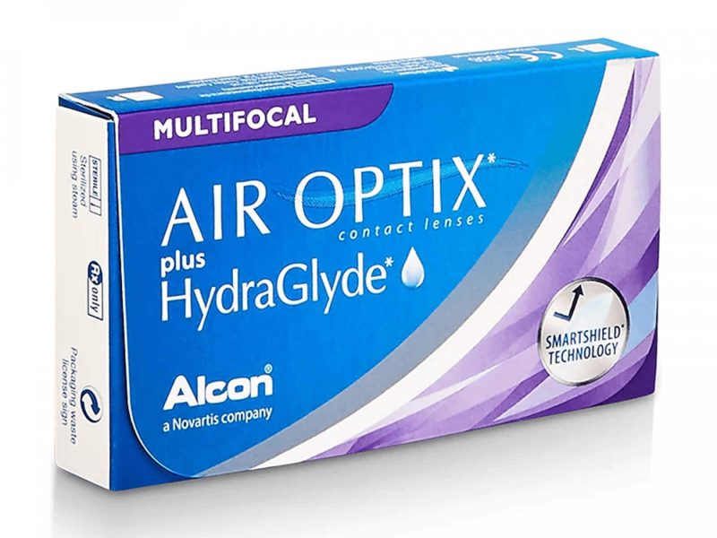 Air Optix Plus HydraGlyde Multifocal (3 leća)