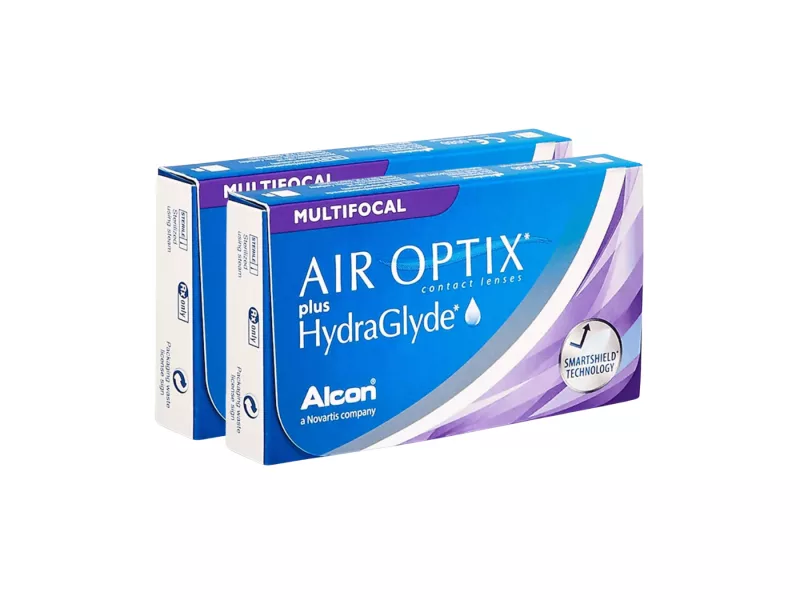 Air Optix Plus HydraGlyde Multifocal (12 leća)