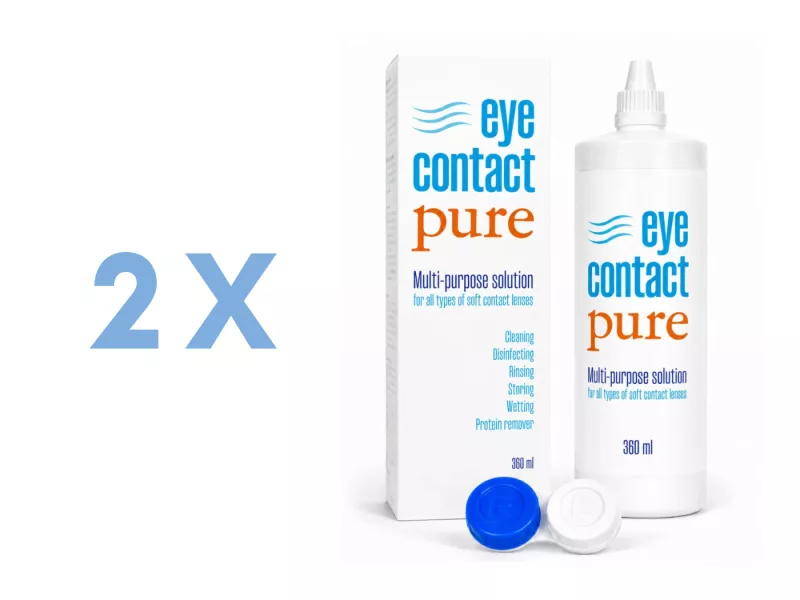 EyeContact PURE otopina za kontaktne leće (360 ml)