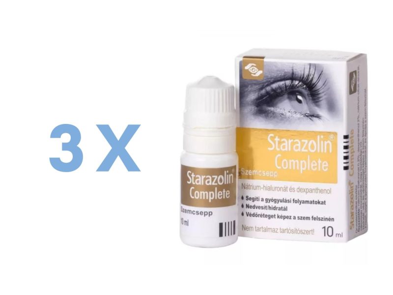 Starazolin Complete (3 x 10 ml)