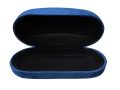 Glasses case velvet blue