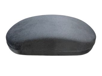 Glasses case velvet grey