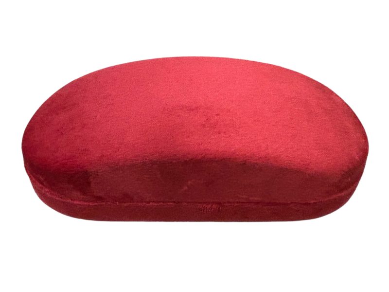 Glasses case velvet red