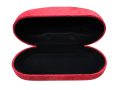 Glasses case velvet red