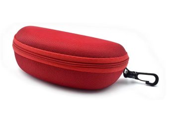 Glasses case waterproof red/red