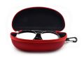Glasses case waterproof red/red