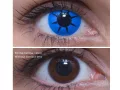 ColourVUE Crazy Blue Star (2 leća)