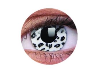 ColourVUE Crazy White Leopard (2 leća)