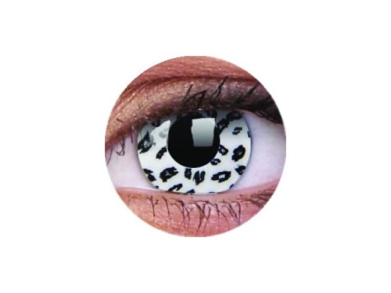 ColourVUE Crazy White Leopard (2 leća)