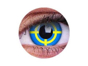 ColourVUE Crazy Yellow Target (2 leća)