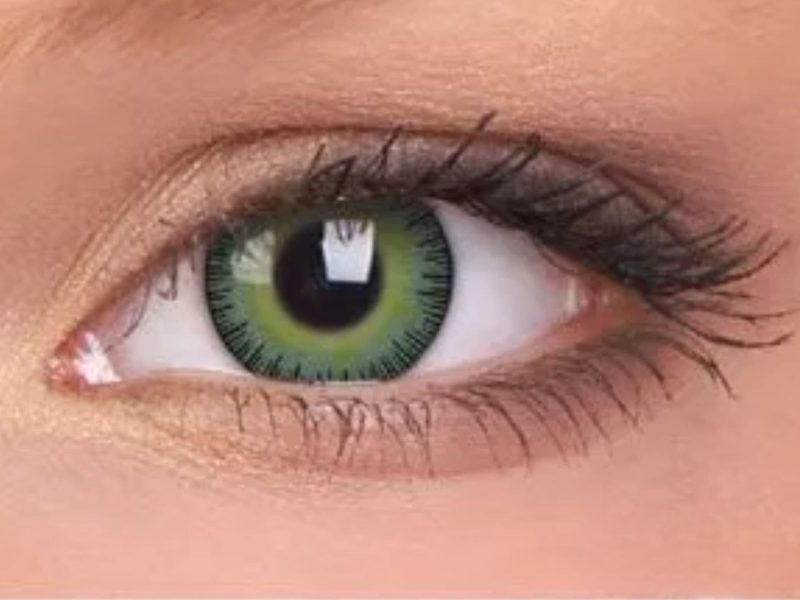 ColourVUE Fusion Yellow Green (2 leća)