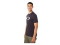 Oakley 457132 02F O-Bold Ellipse T-shirt Blackout Lt Htr S