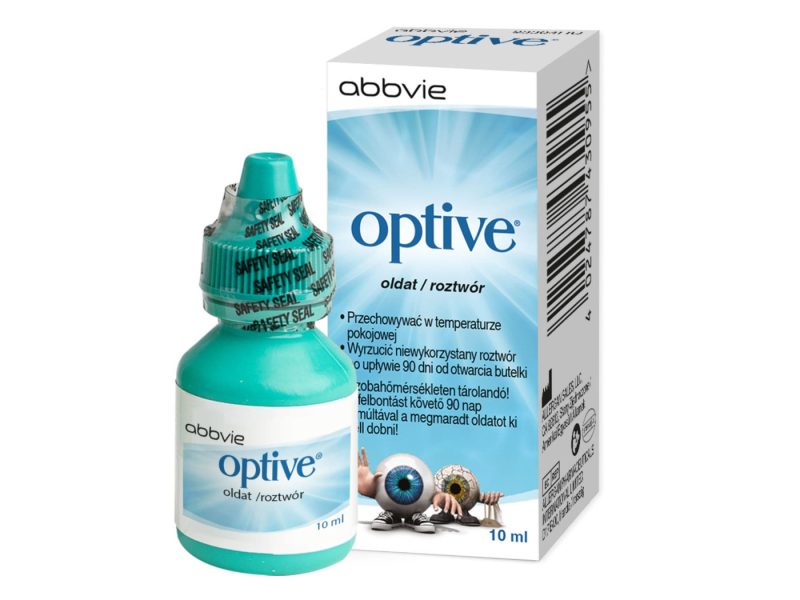 Allergan Optive kapi za oči (10 ml)