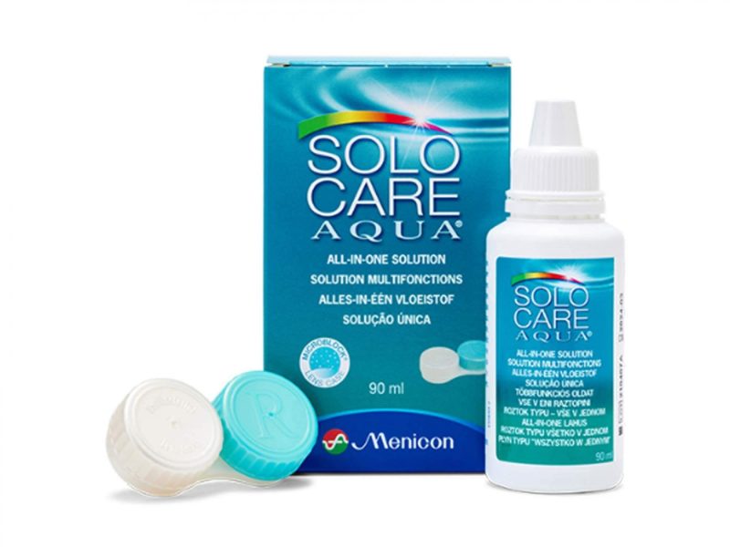 SoloCare Aqua otopina za kontaktne leće (90 ml)